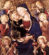 Virgin and Child with Angels f CAPORALI, Bartolomeo
